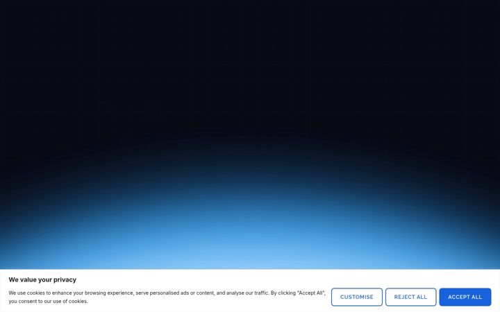 Screenshot of bluesky-exec.com