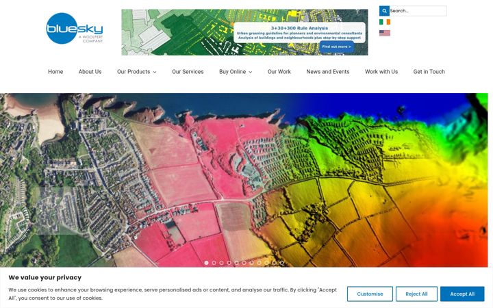 Screenshot of bluesky-world.com