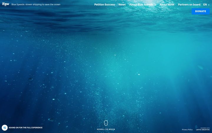 Screenshot of bluespeeds.org