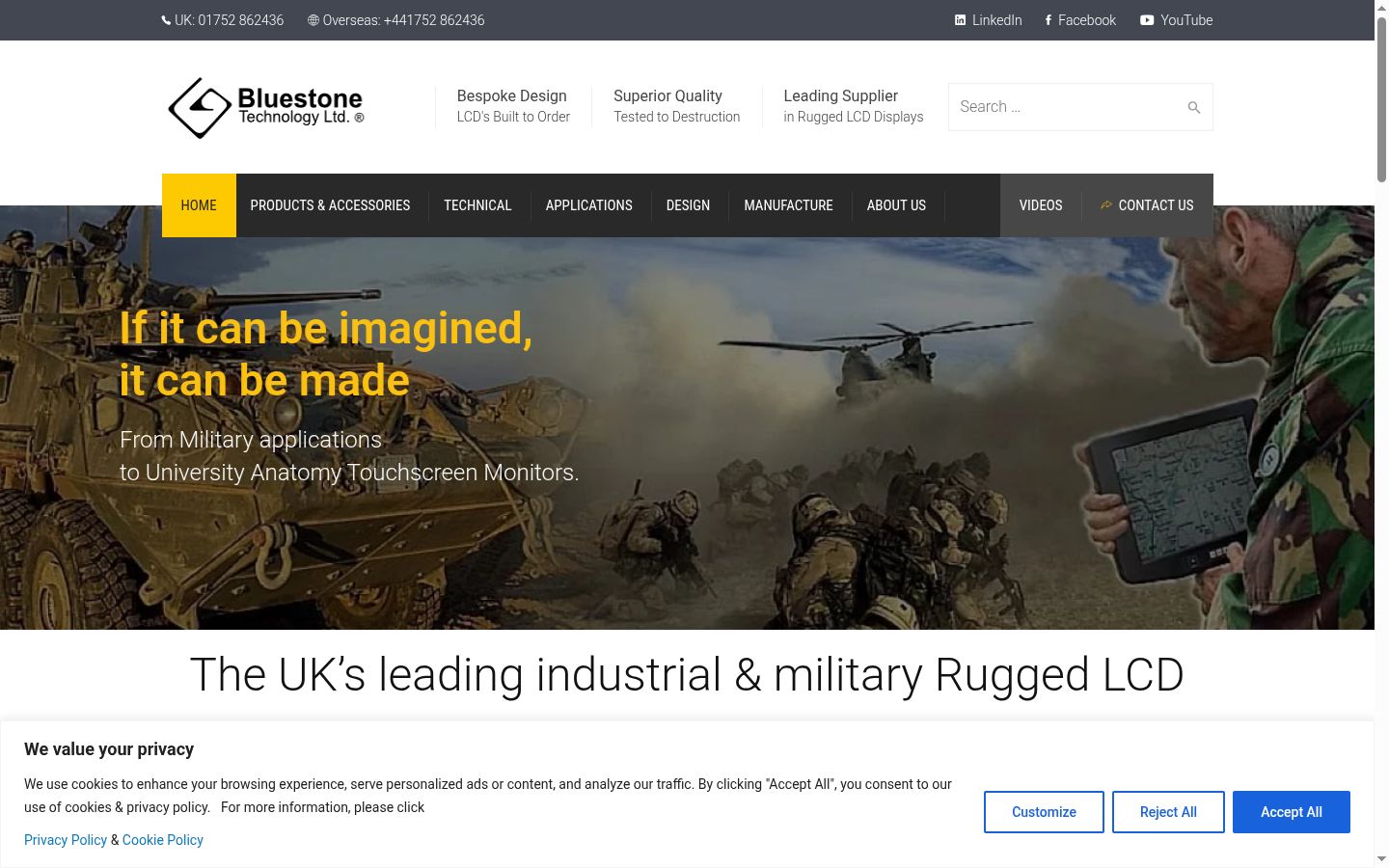 Screenshot tal-banner tal-kunsens muri qabel kwalunkwe interazzjoni