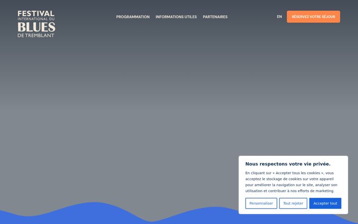 Screenshot of bluestremblant.ca