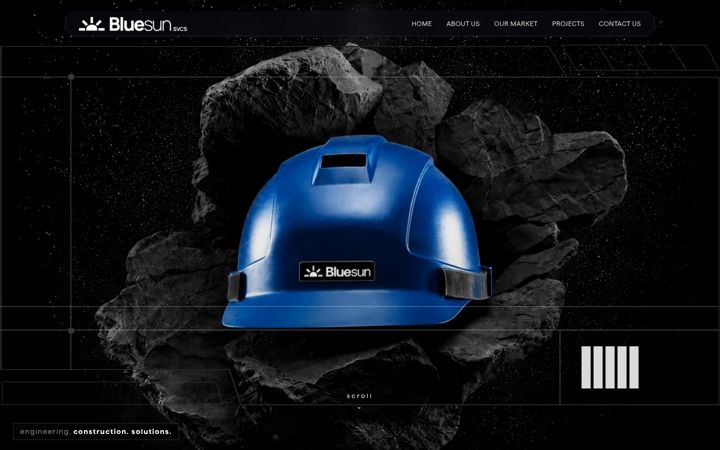 Screenshot of bluesunsvcs.com