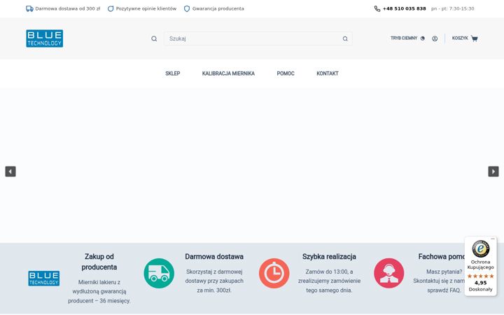 Screenshot of bluetechnology.pl