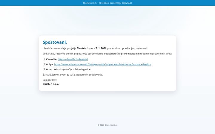 Screenshot of blueteh.com