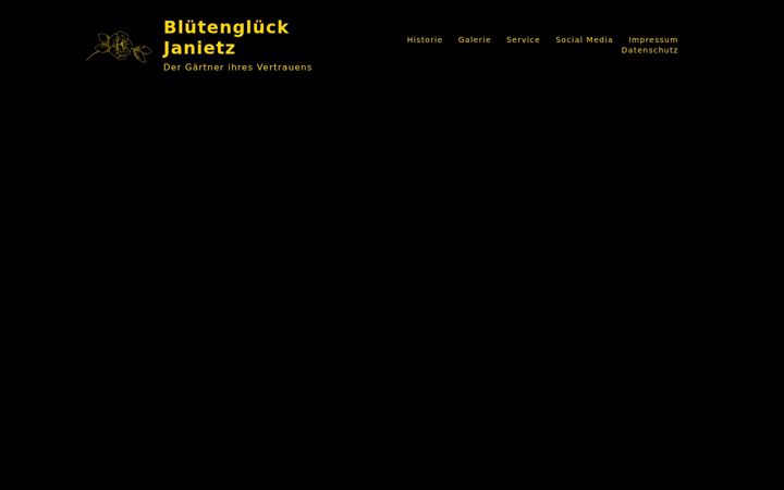 Captura de pantalla de bluetenglueck-janietz.de