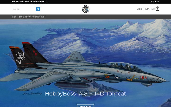 Snímek obrazovky bluetonguehobbies.com.au