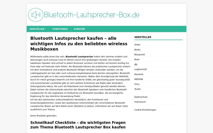 Skærmbillede af bluetooth-lautsprecher-box.de