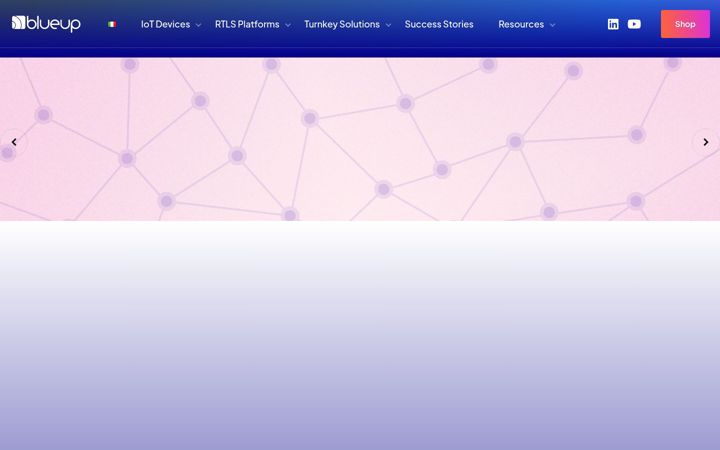 Screenshot of blueupbeacons.com