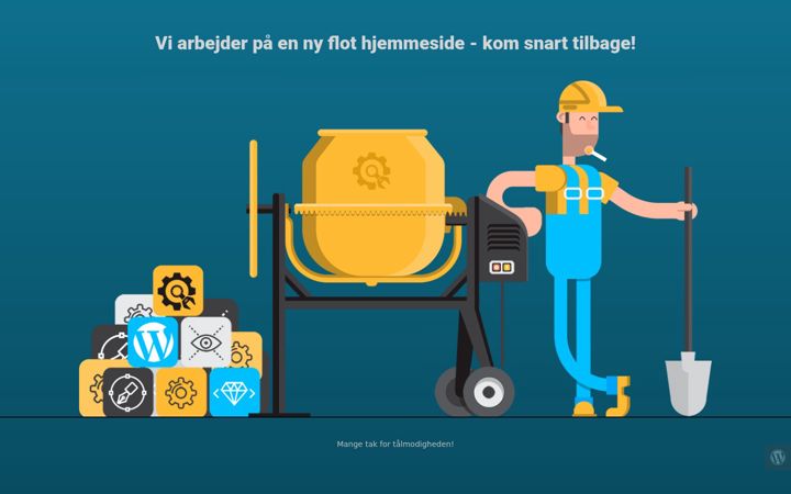 Screenshot of blueweb.dk