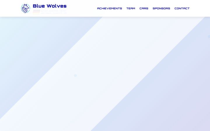 Screenshot of bluewolves.eu