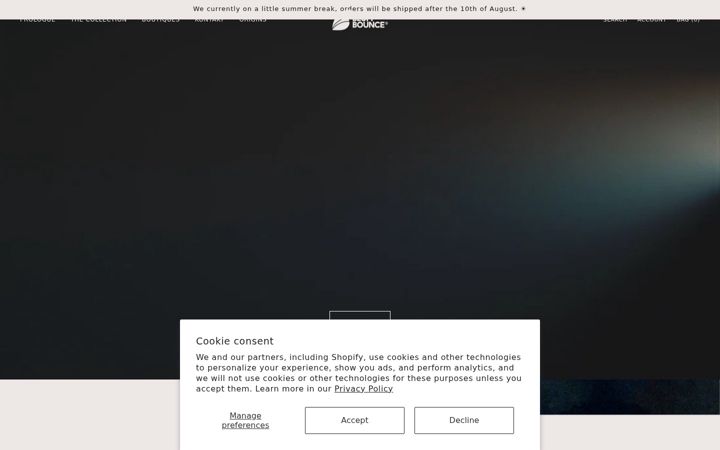 Snímek obrazovky bluffbounce.com