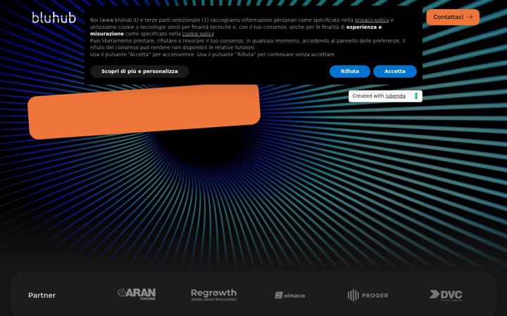 Screenshot of bluhub.it