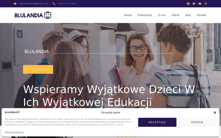 Screenshot of blulandia.pl
