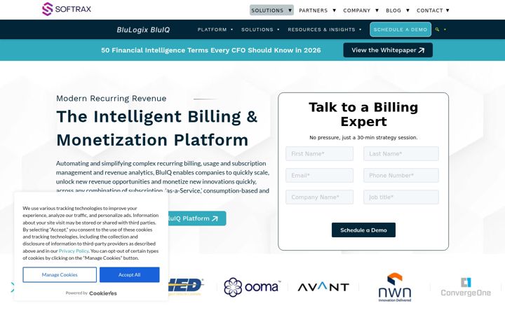 Screenshot of blulogix.com