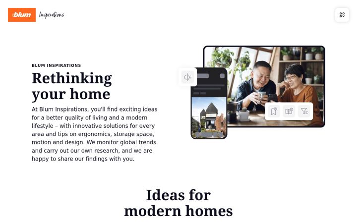 Screenshot of blum-inspirations.com
