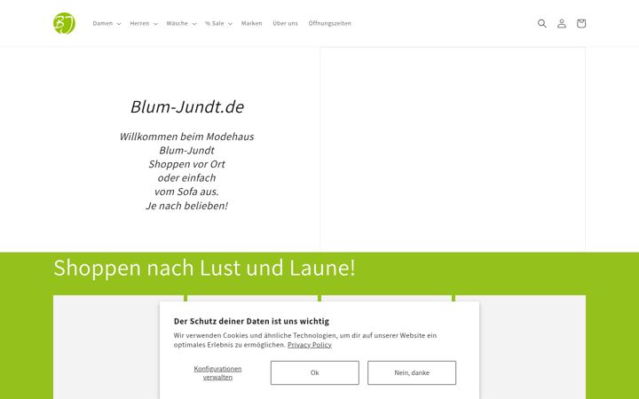 Screenshot of blum-jundt.de