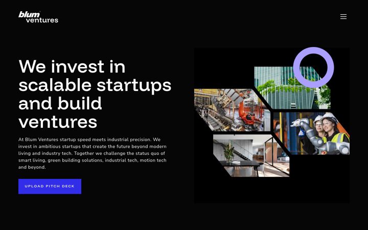 Screenshot of blum-ventures.com