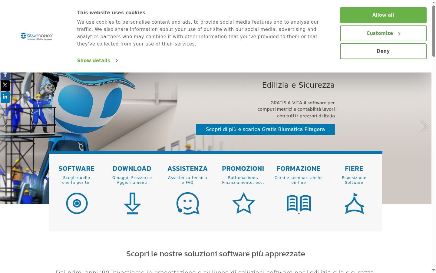 Sutikimo reklamjuostės, rodytos prieš bet kokią sąveiką, ekrano kopija