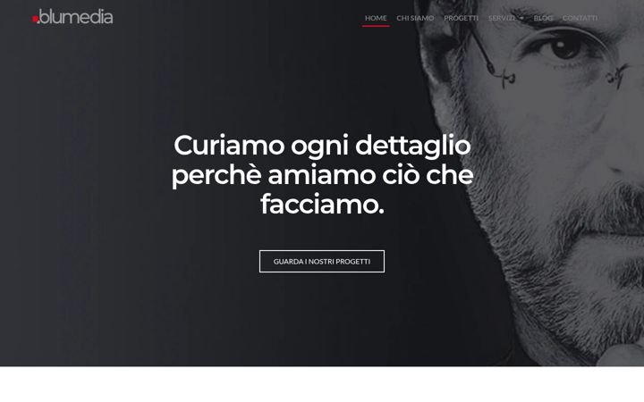 Screenshot of blumediaweb.it