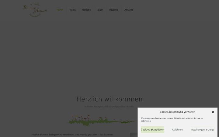 Screenshot of blumen-aktuell.de