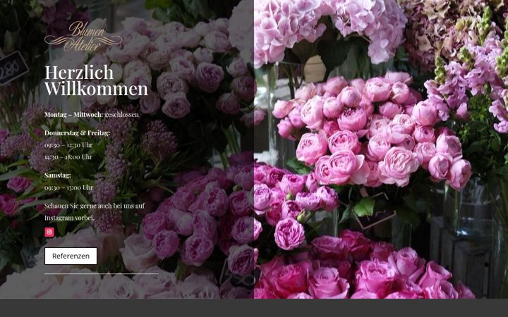 Captura de pantalla de blumen-atelier-feucht.de