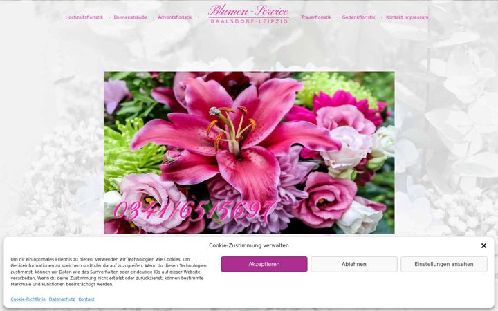Captura de pantalla de blumen-baalsdorf.de
