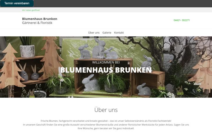 Screenshot of blumen-brunken.de
