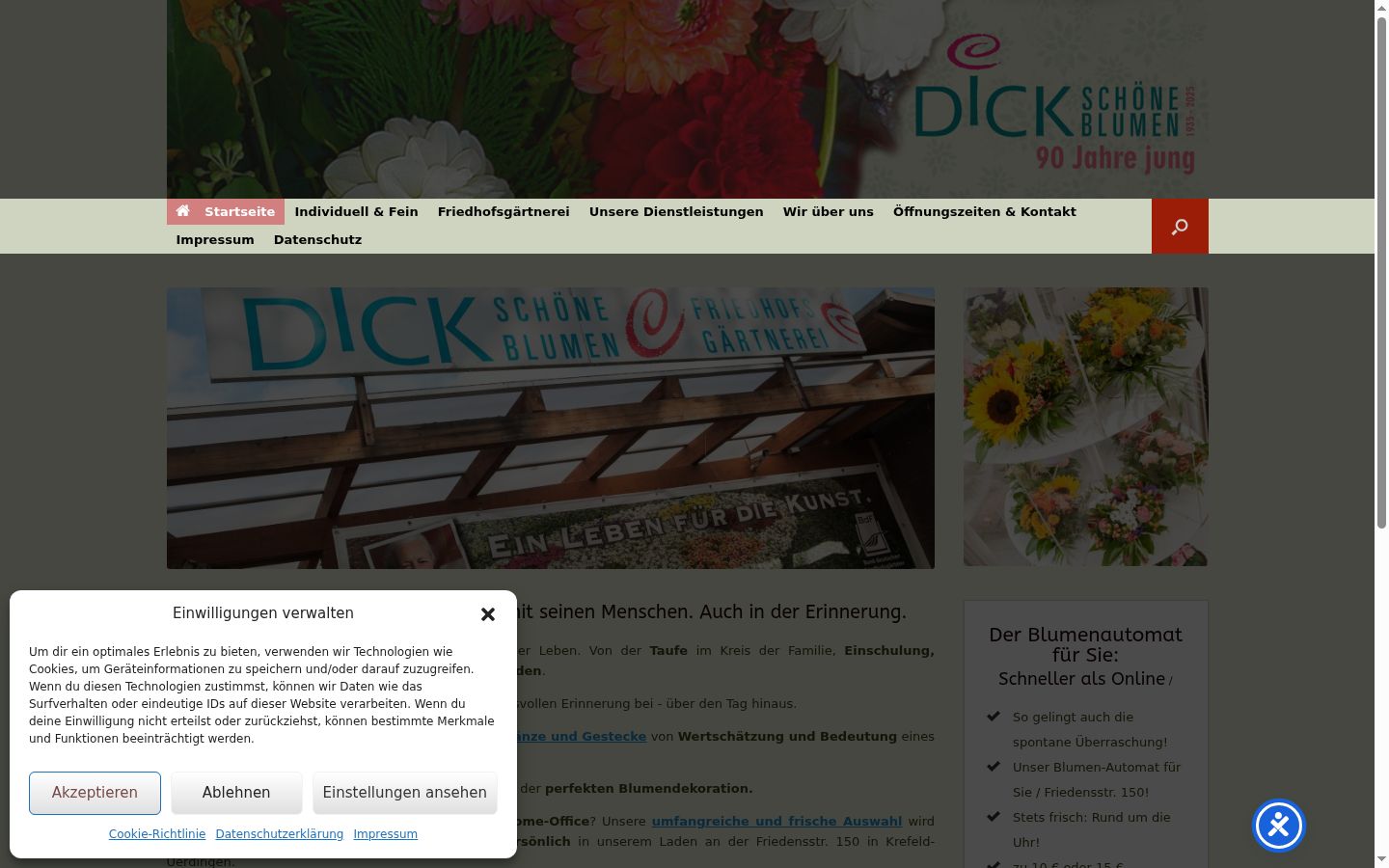 Sutikimo reklamjuostės, rodytos prieš bet kokią sąveiką, ekrano kopija