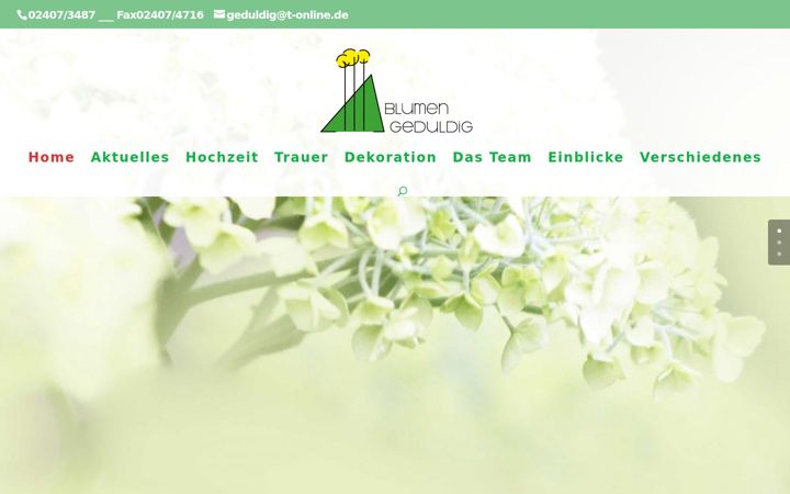 Screenshot of blumen-geduldig.de