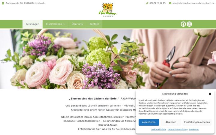 Screenshot di blumen-hartmann-dietzenbach.de