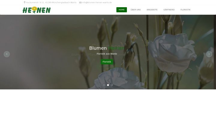 Ekrano kopija blumen-heinen-wanlo.de