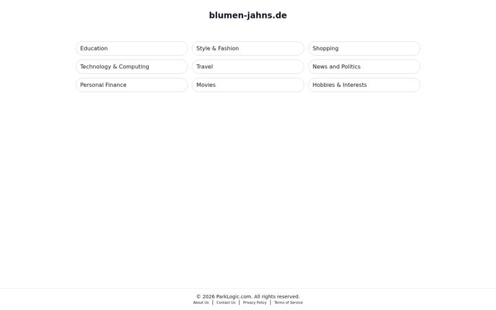 Screenshot of blumen-jahns.de