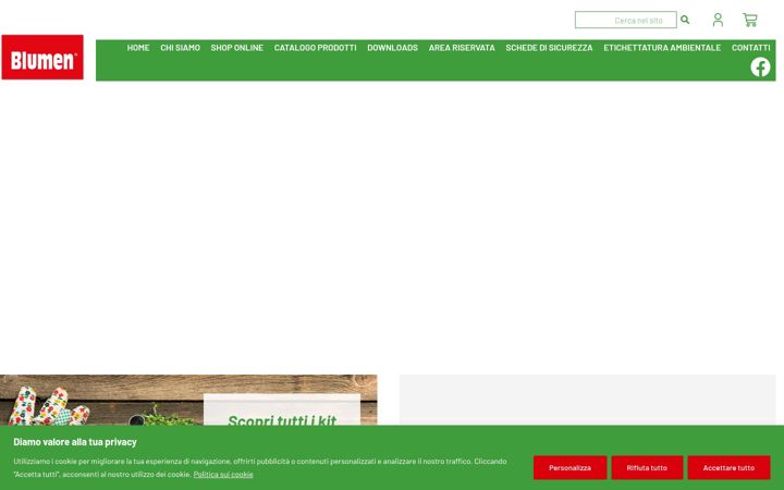 Screenshot of blumen.it