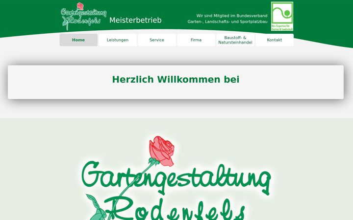 Screenshot of blumenhaus-rodenfels.de