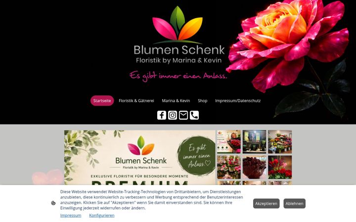 Screenshot of blumenhaus-schenk.de
