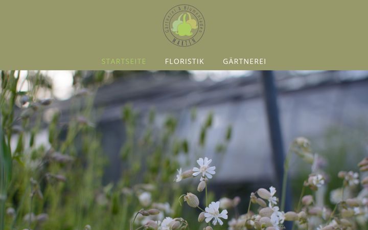 Screenshot of blumenmartin.de