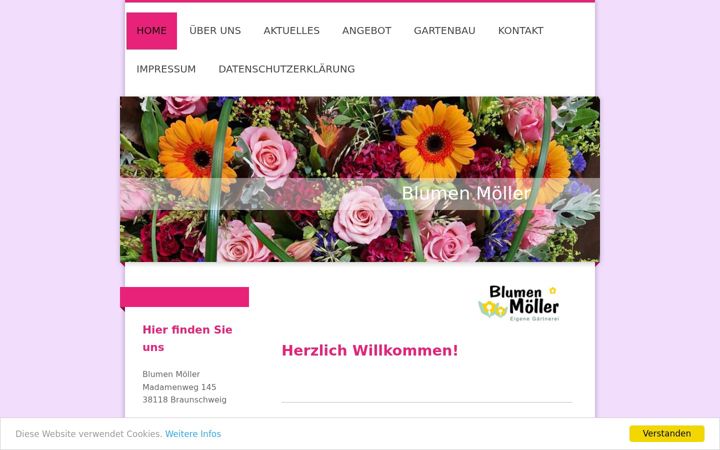 Screenshot of blumenmoeller.de