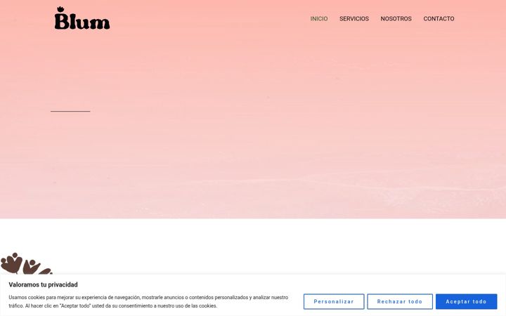 Screenshot of blumflores.com