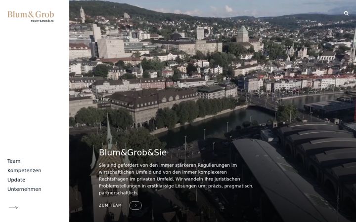 Screenshot of blumgrob.com