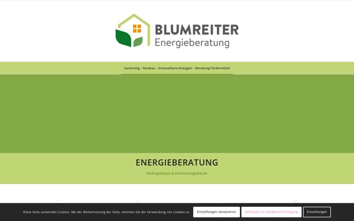 Screenshot stránky blumreiter.net