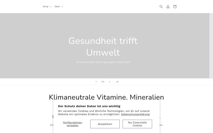 Screenshot of blunabi.de