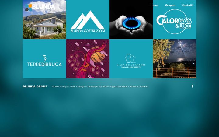Screenshot of blundagroup.it