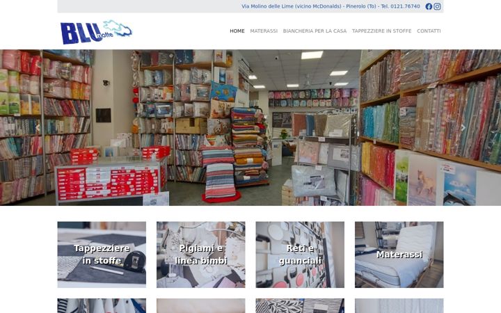 Screenshot of blunottedilazzari.com