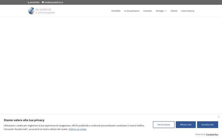Screenshot of blupubblicita.it