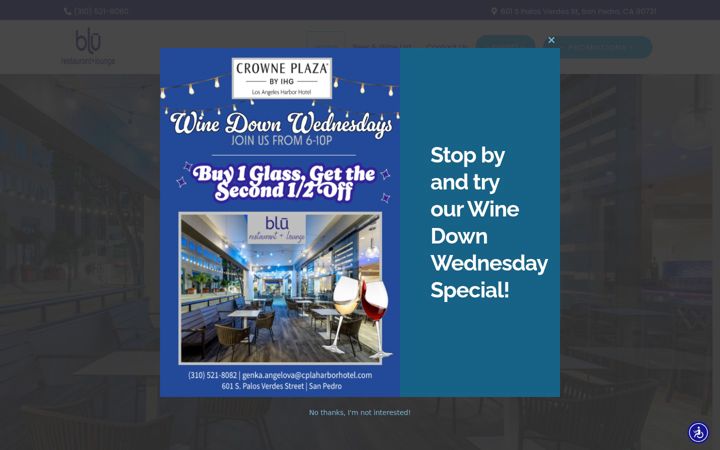Képernyőkép: blurestaurantandbar.com