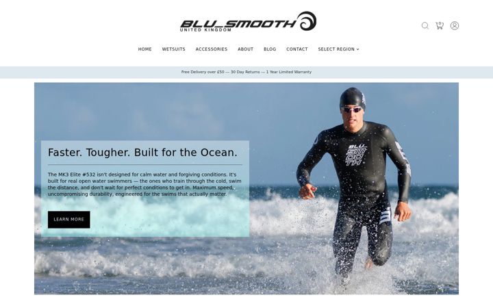 Screenshot of blusmooth.com