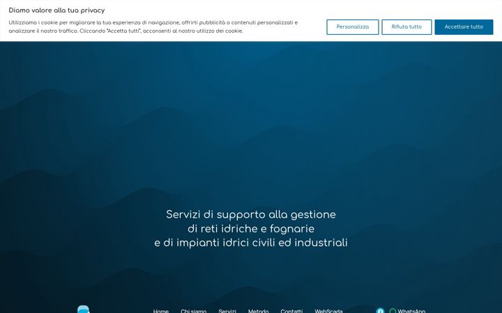 Screenshot of blustec.it