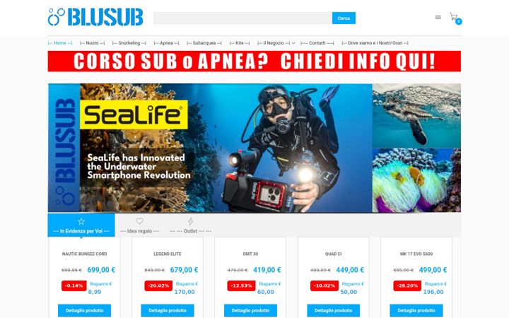 Screenshot of blusub.it
