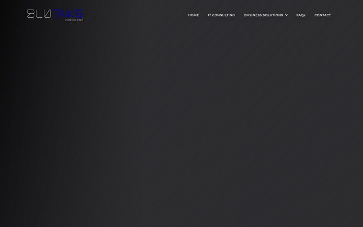 Screenshot of blutakeconsulting.com