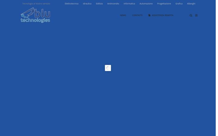 Screenshot of blutechnologies.it